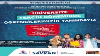 Üniversite adaylarına ücretsiz tercih danışmanlığı hizmeti
