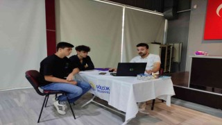 Üniversite tercih merkezine öğrencilerden yoğun ilgi