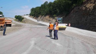 Üniversite yolundaki çalışmalar tamam