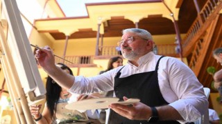 Ünlü ressamlar 80 yıl sonra Bedri Rahmi Eyüpoğlunun hatırasını canlandırdılar
