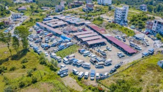 Ünyedeki modern hayvan pazarında yoğunluk