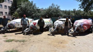 Üreticiler yüzde 50 hibe destekli tarım makine ve ekipmanlarını aldı