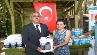 Üreticiye bitki koruma ürünleri ve gübre dağıtımı
