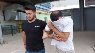 Uyuşturucuyla yakalanan şahıs adliyeye sevk edildi
