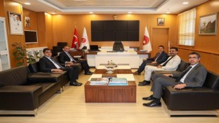 Vali Balcı, Cumhuriyet Başsavcısı Dönmezle bir araya geldi