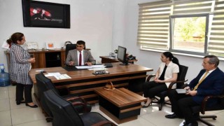 Vali Gürel, Canbazdan çalışmalar hakkında bilgi aldı