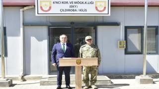 Vali Soytürkden Kolordu Komutanı Tokeli ziyaret