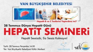 Vanda ‘Dünya Hepatit Günü konulu seminer