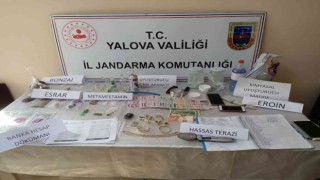 Yalovada uyuşturucu operasyonunda 3 gözaltı