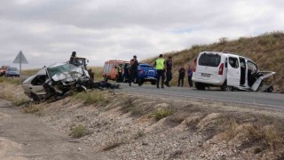 Yozgatta trafik kazası: 2 ölü, 4 yaralı