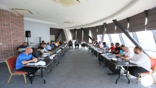 Yüzme yarışları öncesi koordinasyon toplantısı yapıldı