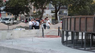 Zafer Meydanı şekillenmeye başladı