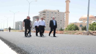 Zemini güçlendirilen bulvarı çift yönlü trafiğe açıldı