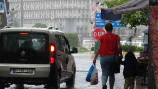 Zonguldakta şiddetli yağış etkili oldu