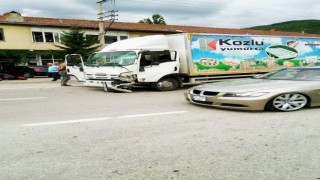 Zonguldakta trafik kazası: 1 yaralı