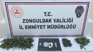 Zonguldakta uyuşturucu operasyon