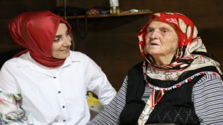 102 yaşındaki Cemile nine Trabzondan Cumhurbaşkanı Erdoğana böyle seslendi