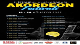 2. İstanbul Uluslararası Akordeon festivali başlıyor