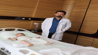 2 yaşındaki bebek LIV Hospıtal Gaziantepte sağlığına kavuştu