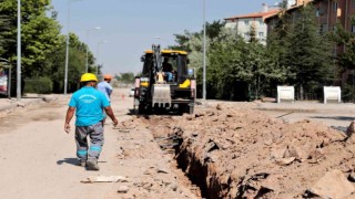 2000 Evler TOKİde İçme Suyu Hattı Yenileniyor