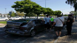 3 aracın karıştığı zincirleme trafik kazası: 1 yaralı