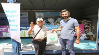 3 ton kompost gübre dağıtıldı