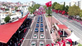 30 Ağustos Zafer Bayramı coşkusu Vatan Caddesinde yaşandı