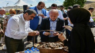 ABBnin yetişmesinde teknik destek verdiği aronya ikinci hasadını verdi