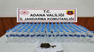 Adanada 60 litre sahte içki ele geçirildi