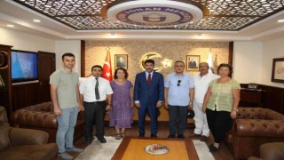 ADÜ Rektörü Aldemir, Şehit Aileleri ve Malul Gaziler Yardımlaşma Derneğini ağırladı
