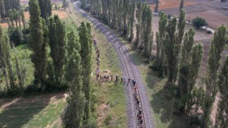 Afyondan İzmire Zafer Yürüyüşü devam ediyor