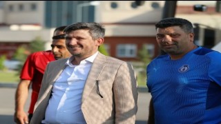 Afyonspor yöneticileri idmanı izledi