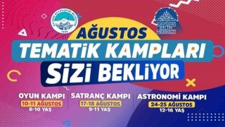 Ağustos Tematik Kampları için kayıtlar başladı
