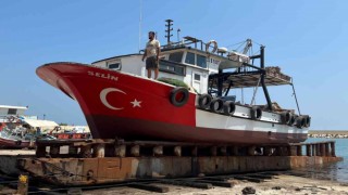 Akdenizin balıkçıları, ekmek teknelerini 15 Eylüle hazırlıyor