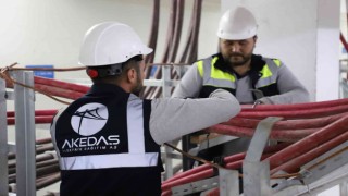 Akedaştan bakım onarım çalışması