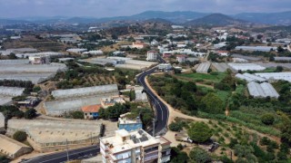 Alanya Belediyesinden asflatlama çalışmaları