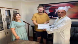 Alman Vatandaşı, Tekirdağ Şarköy'de Müslüman oldu