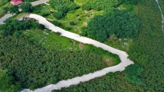 Altınorduda beton yol çalışmaları devam ediyor