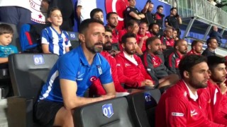 Ampute Milli Takımı, Erzurumspor FK - Samsunspor maçını izledi