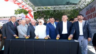 Arguvan Kapalı Spor Salonunun temeli törenle atıldı