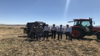 Arguvan‘da nohut hasat tarla günü yapıldı
