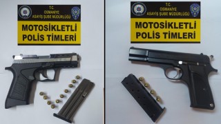 Asayiş uygulamalarında 11 ruhsatsız silah ele geçirildi