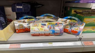 Avusturyada Kinder sürpriz yumurta hala satılmıyor