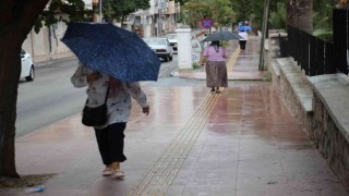 Aydında beklenen yağış başladı