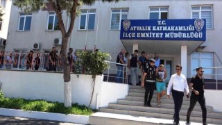 Ayvalıkta polis ve sahil güvenlikten PKK-KCK terör örgütüne darbe