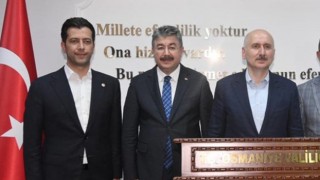 Bakan Adil Karaismailoğlu’dan Vali Erdinç Yılmaz’a ziyaret