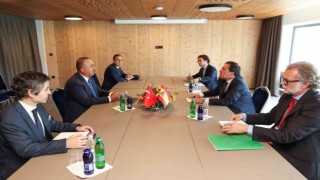 Bakan Çavuşoğlu, İspanyol mevkidaşı Bueno ile bir araya geldi