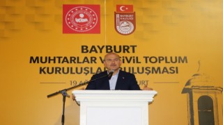 Bakan Soylu, muhtarlar ve STK temsilcileriyle bir araya geldi