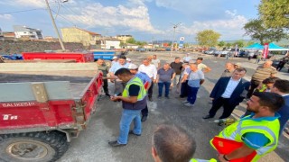 Balıkesir Büyükşehir Belediyesinden reflektör desteği