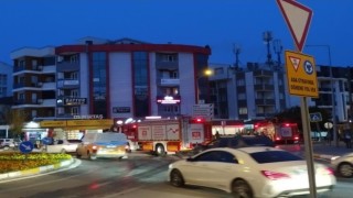 Balıkesirde kebapçıda korkutan yangın